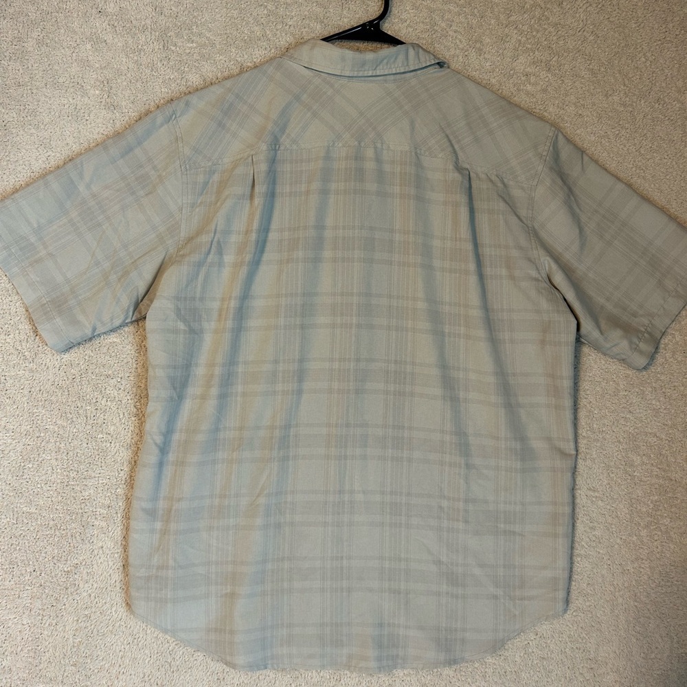 Orvis beige Casual Button Down Shirt Classic Fit - Picture 5 of 6